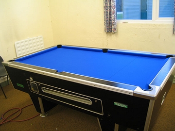 Caton Pool Table Recover Blue