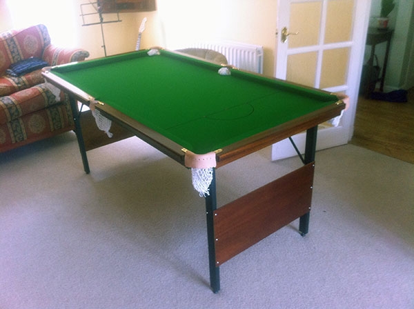 6ft Deluxe Foldaway Snooker Table