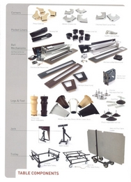 Supreme Pool Table Parts