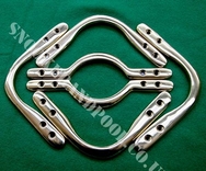 Solid Brass Top Fitting Snooker Pocket Plates
