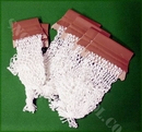 Snooker Leatherette Nets Large