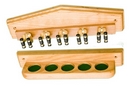 Ash Snooker Pool Cue Rack