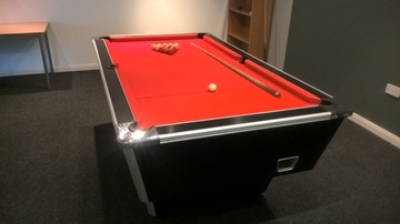 7ft Supreme pool table delivered to Teeside