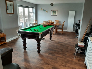 6ft Slstd bed snooker table in cleveleys