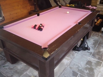 7ft pool table recovered pendle