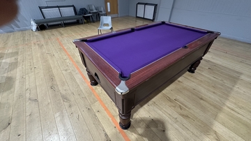 7ft Pool table delivered to community centre in keighley