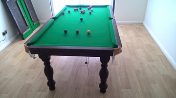 6ft Snooker Diner Table delivered to St Bees, Cumbria