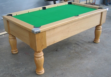 6ft oak pool table