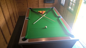 6ft pool table fitted in pontifract