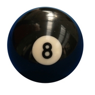 Number 8 Pool Ball