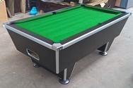 6ft Black Pool Table