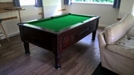 7ft Slate Bed Traditional Pool Table