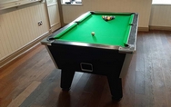 6ft Black Ash Coin Opperated Pool Table