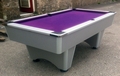 7ft Silver Grey Slate Bed Pool Table