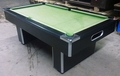 7ft Freeplay Black Pool Table