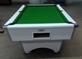 White Pool Table