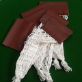 Snooker Pocket Bag Nets with Leatherette