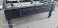 7ft Black Slate Bed Pool Table