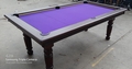 6ft Slate Bed Pool Table Diner Table