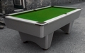 7ft Silver Grey Slate Bed Pool Table