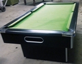 7ft Freeplay Black Pool Table