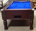 7ft Slate Bed Coin Opperated Pool Table