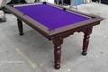 6ft Slate Bed Pool Table Diner Table