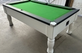 7ft White Pool Table