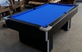 7ft Freeplay Black Pool Table